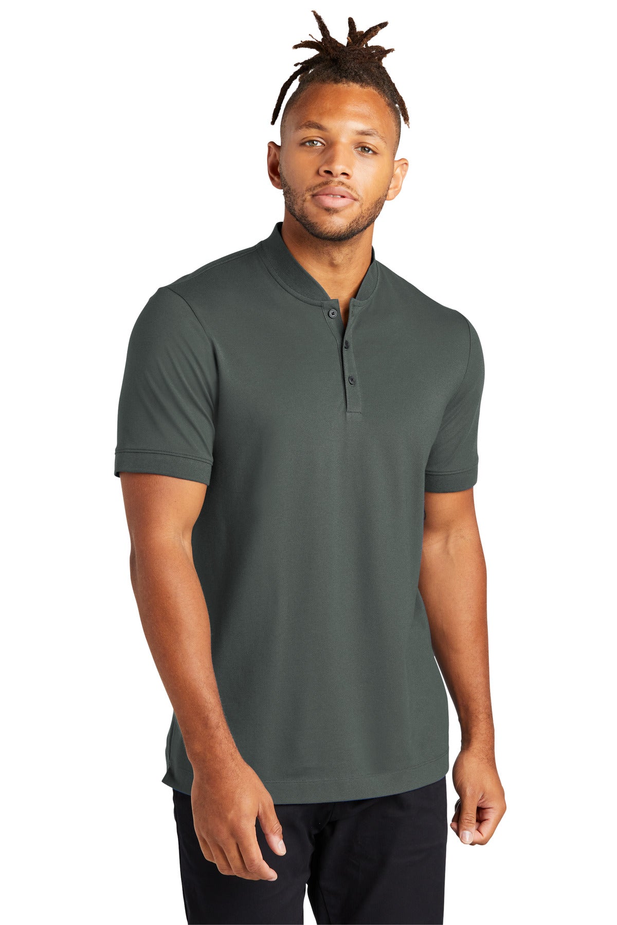 Mercer+Mettle® Stretch Pique Henley