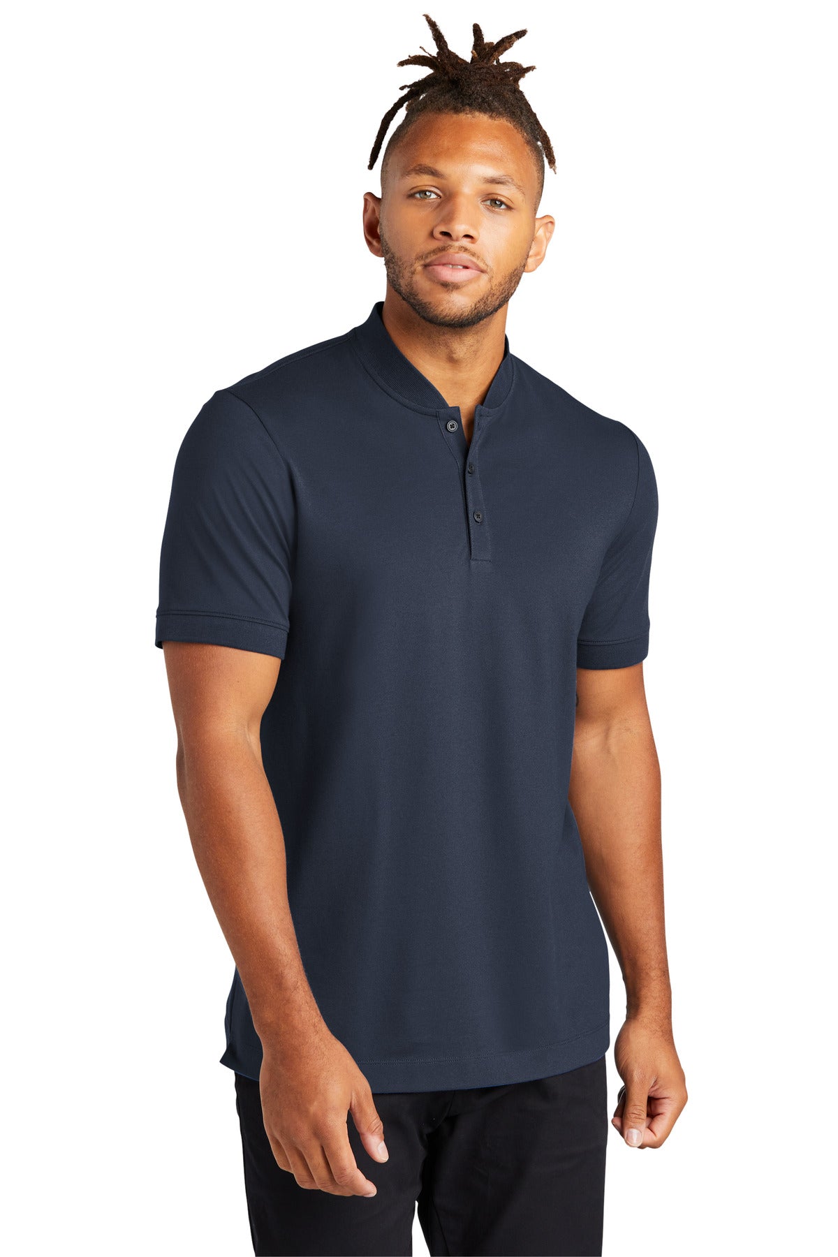 Mercer+Mettle® Stretch Pique Henley