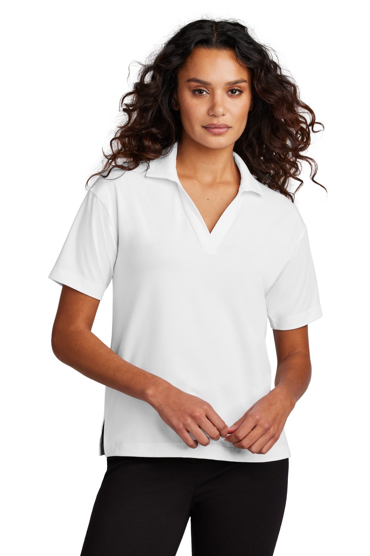 Mercer+Mettle® Women's Stretch Jersey Polo