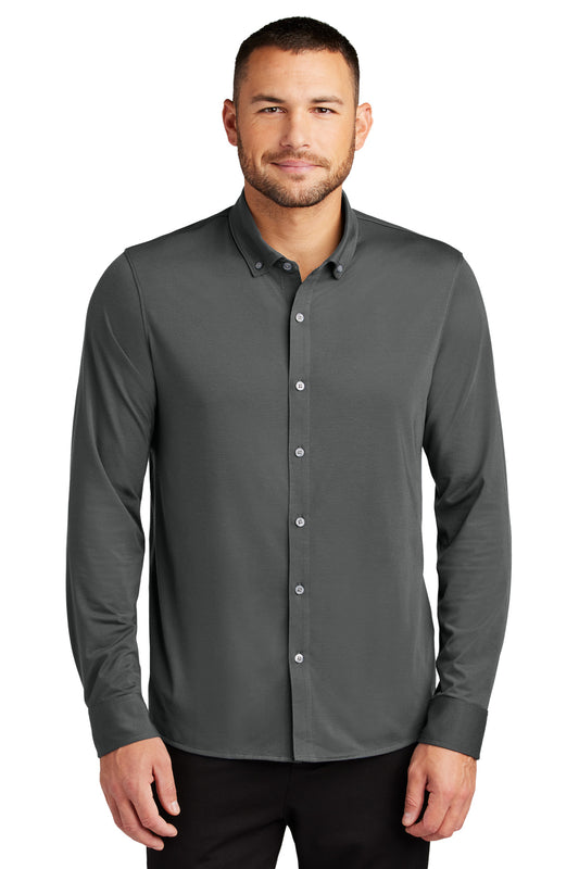 Mercer+Mettle® Stretch Jersey Long Sleeve Shirt