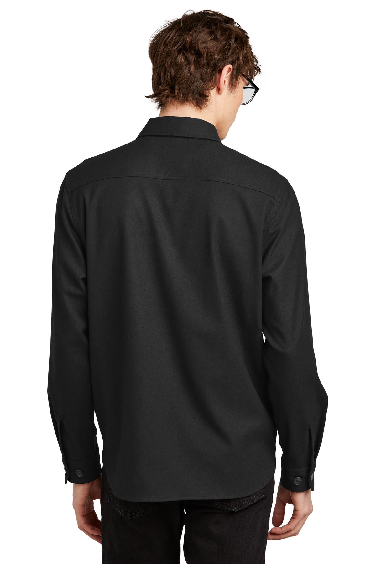 Mercer+Mettle® Long Sleeve Twill Overshirt