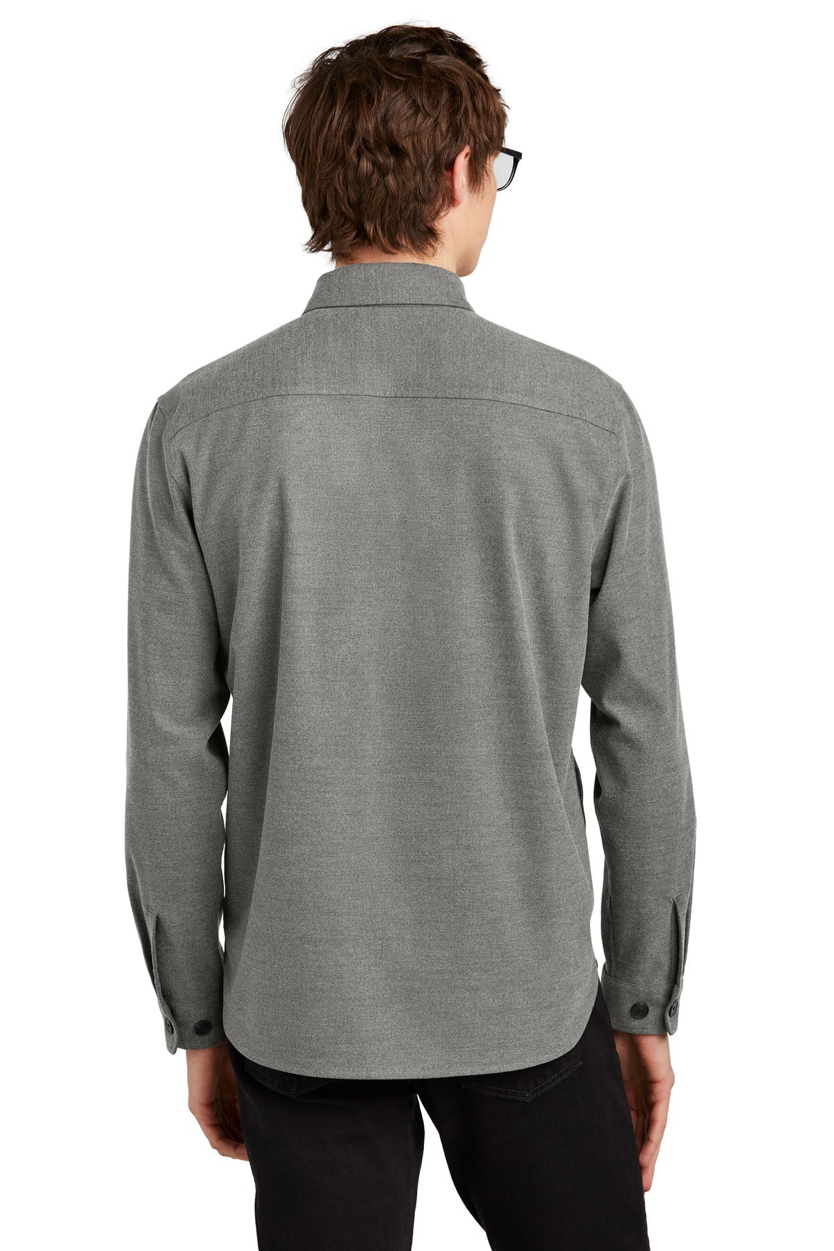 Mercer+Mettle® Long Sleeve Twill Overshirt