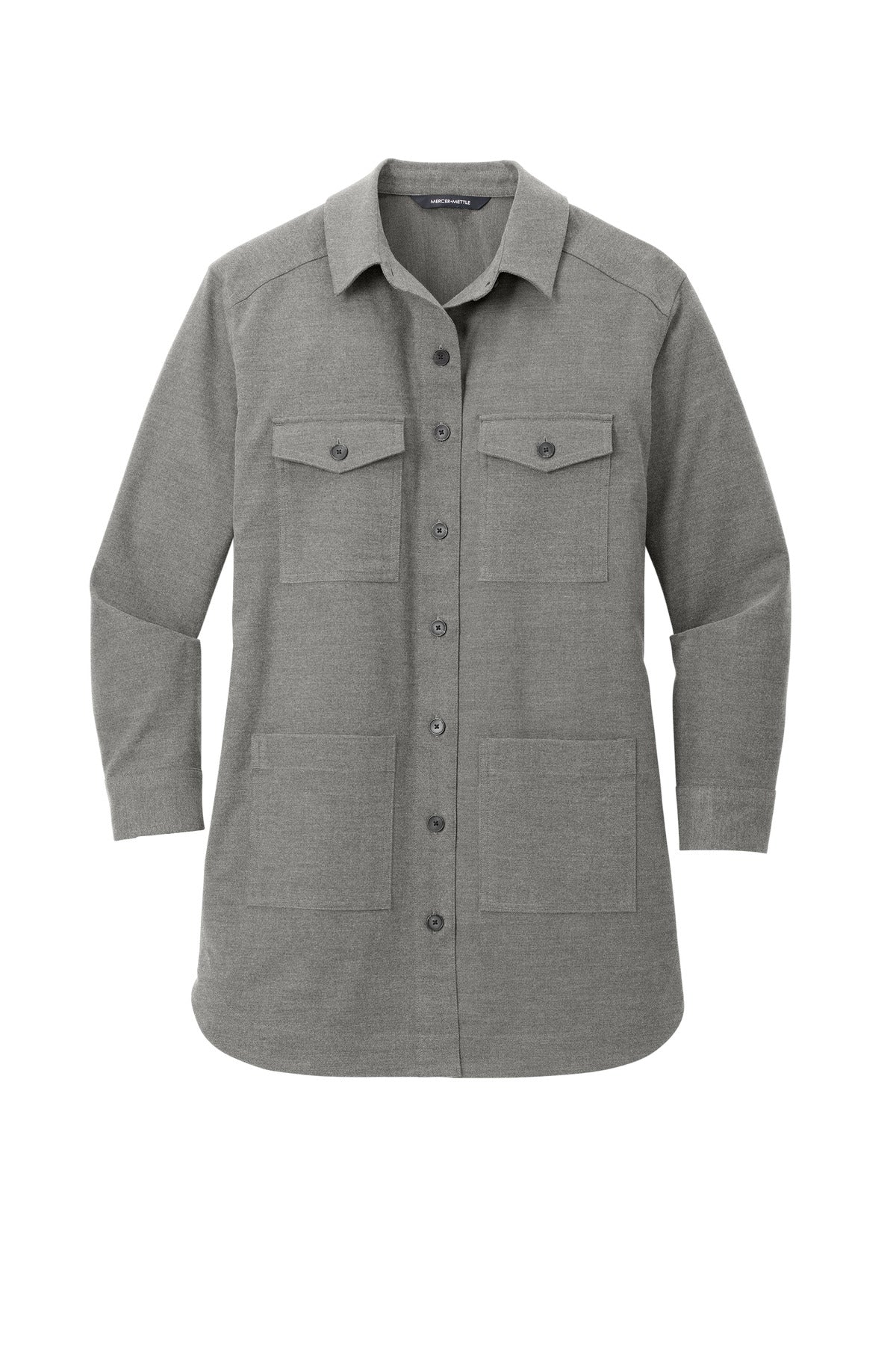 Mercer+Mettle® Women's Long Sleeve Twill Overshirt