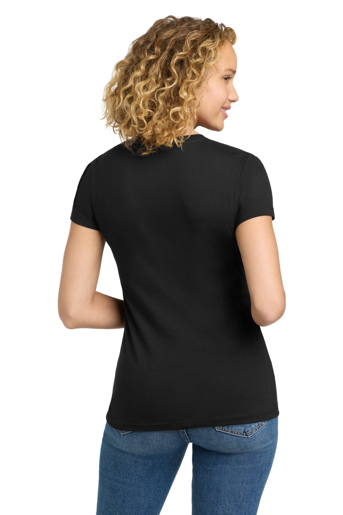 Next Level Apparel® Women's CVC Tee (CORE COLORS)