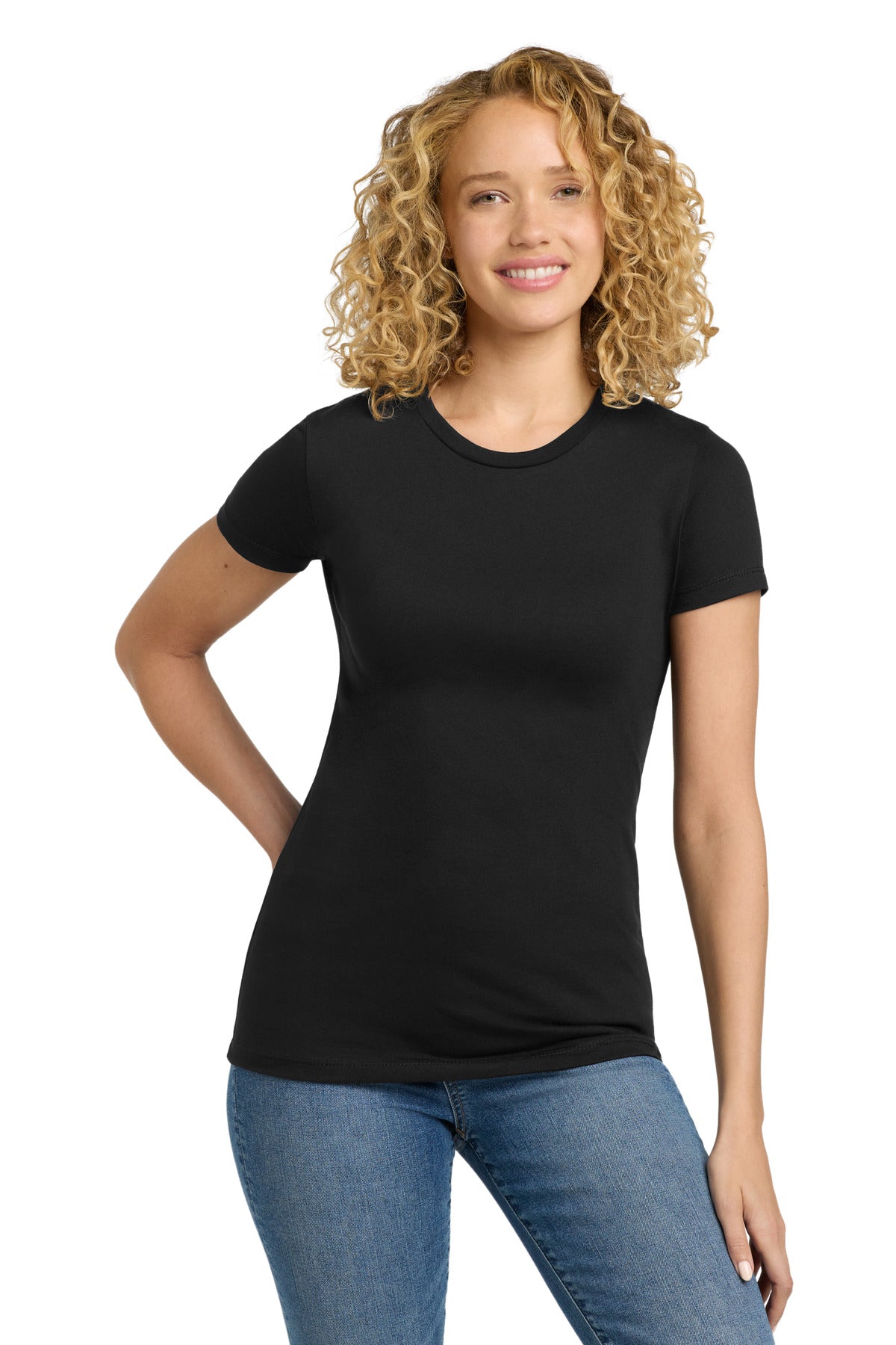 Next Level Apparel® Women's CVC Tee (CORE COLORS)