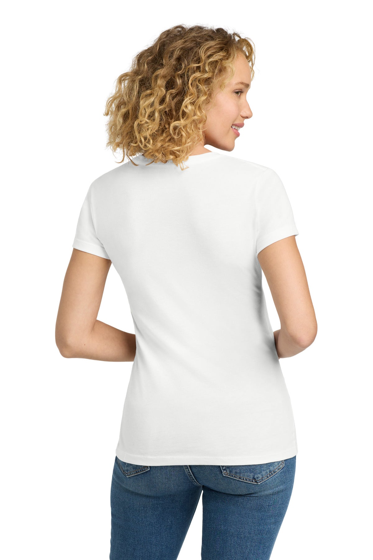 Next Level Apparel® Women's CVC Tee (CORE COLORS)