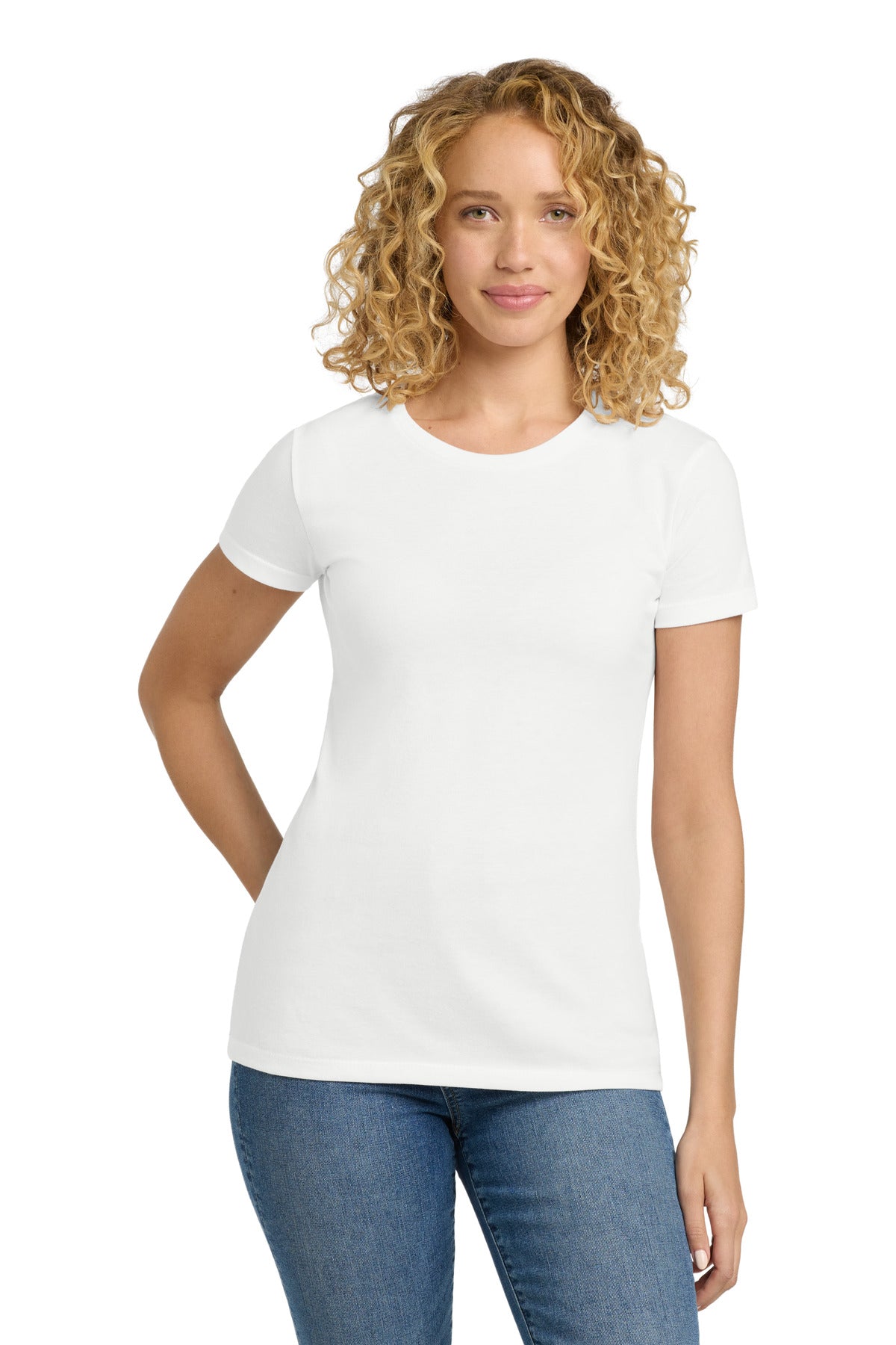 Next Level Apparel® Women's CVC Tee (CORE COLORS)