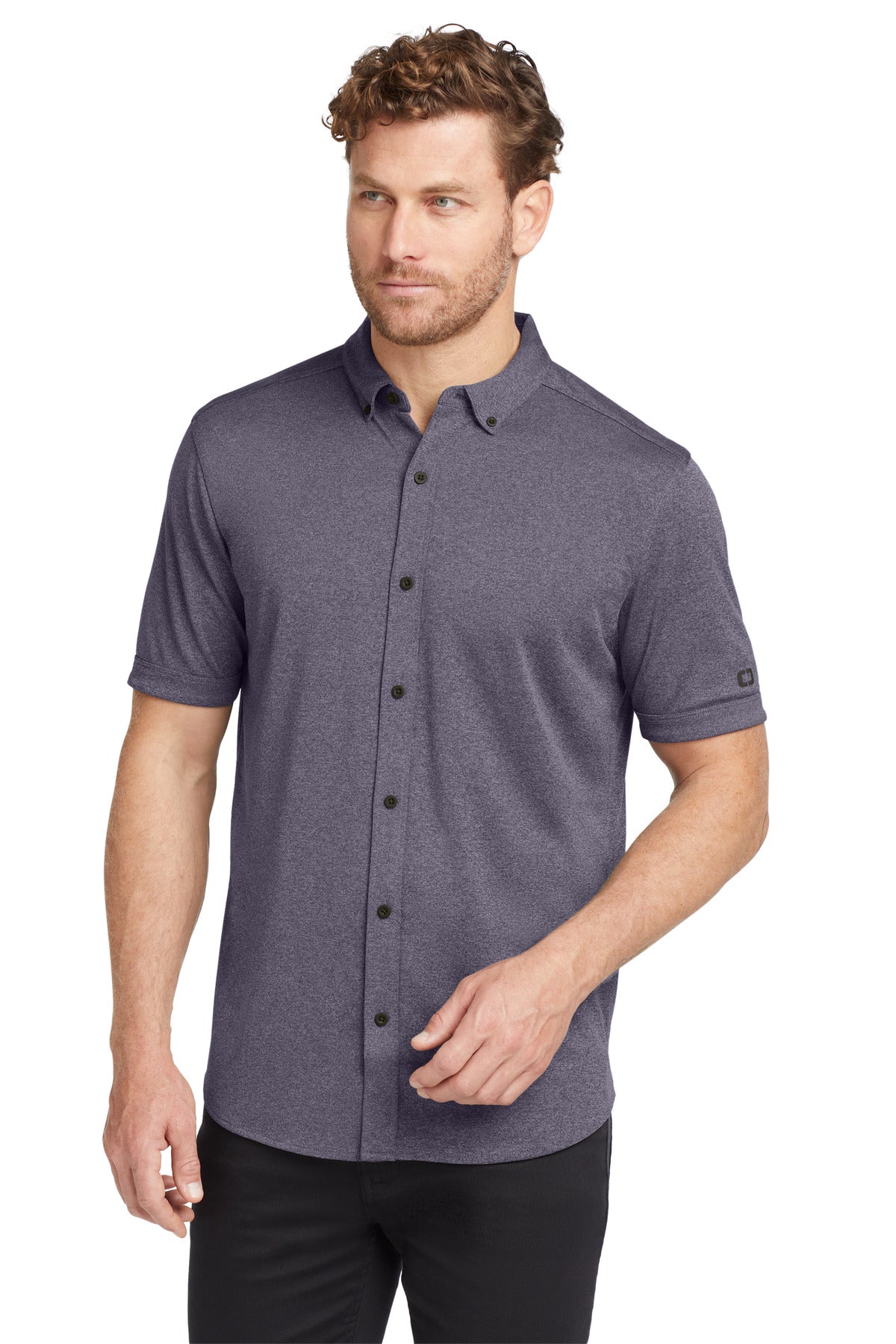 OGIO® Gravitate Full-Button Polo