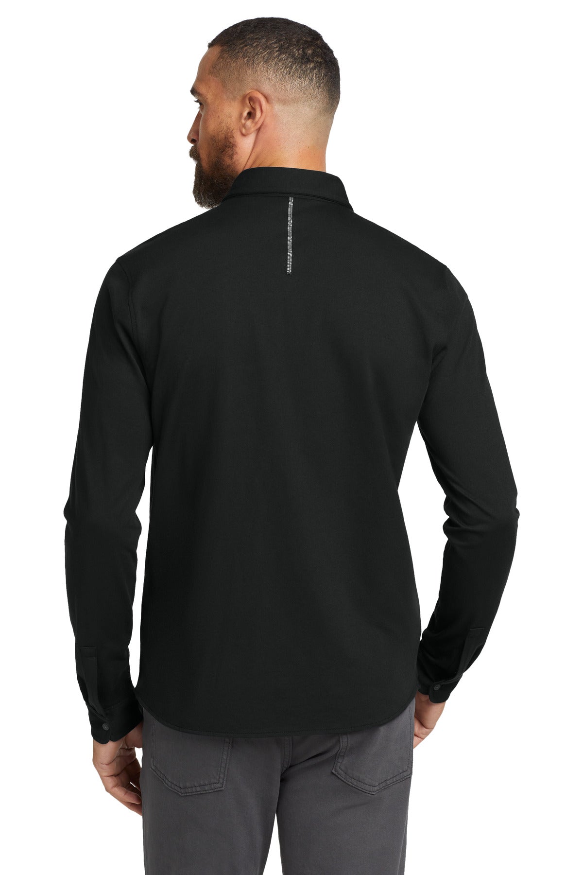 OGIO® Code Stretch Long Sleeve Button-Up