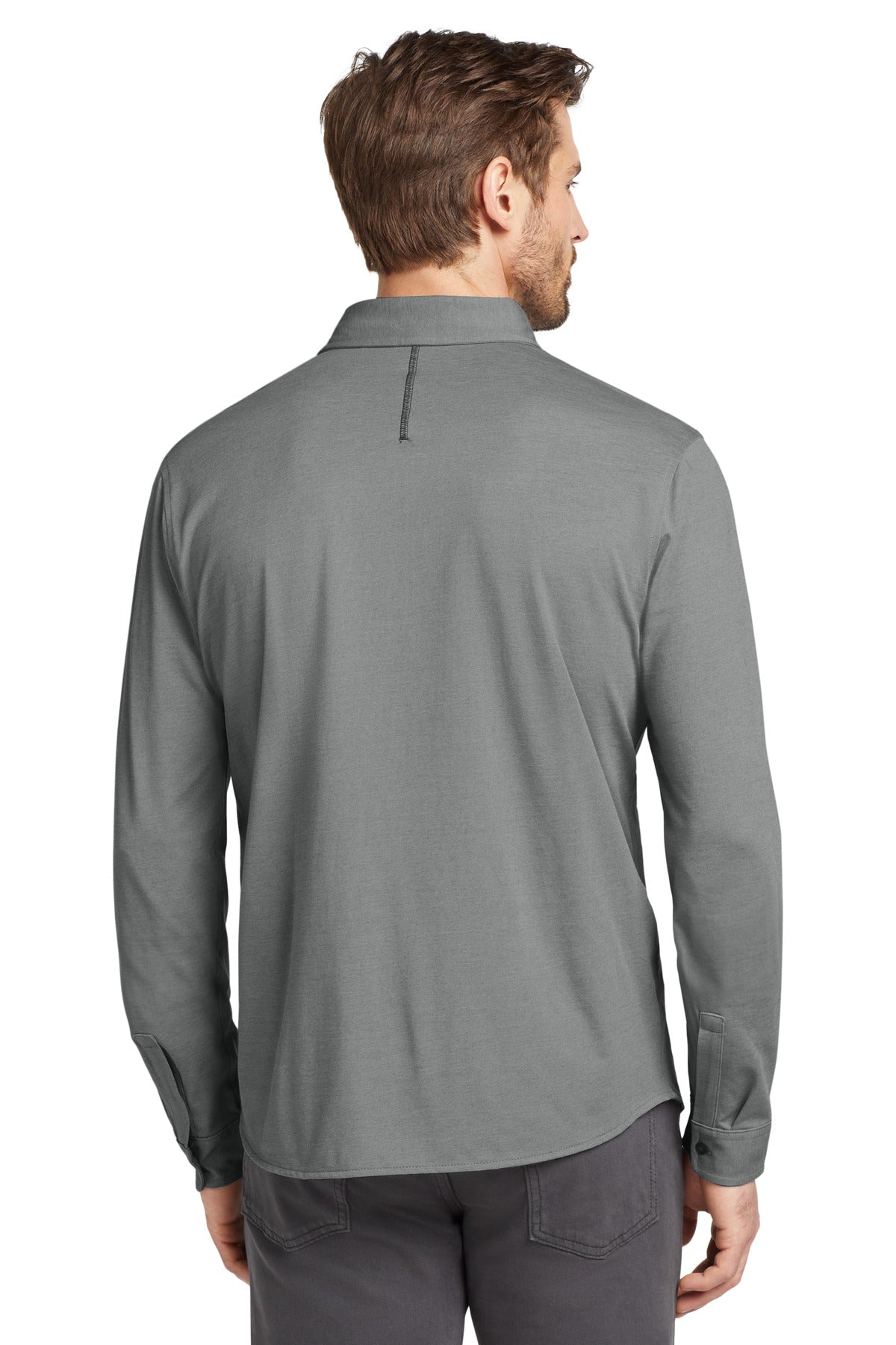 OGIO® Code Stretch Long Sleeve Button-Up