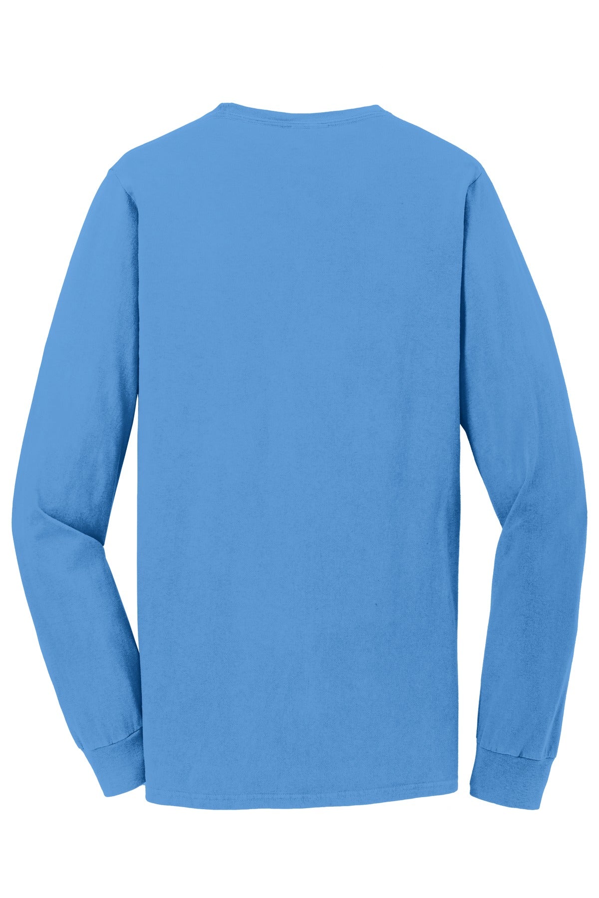 Port & Company® Beach Wash® Garment-Dyed Long Sleeve Pocket Tee