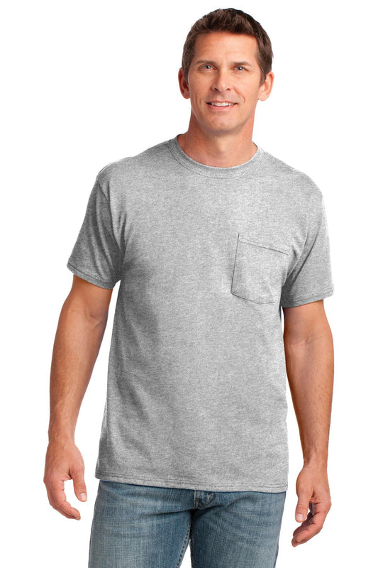 Port & Company® Core Cotton Pocket Tee