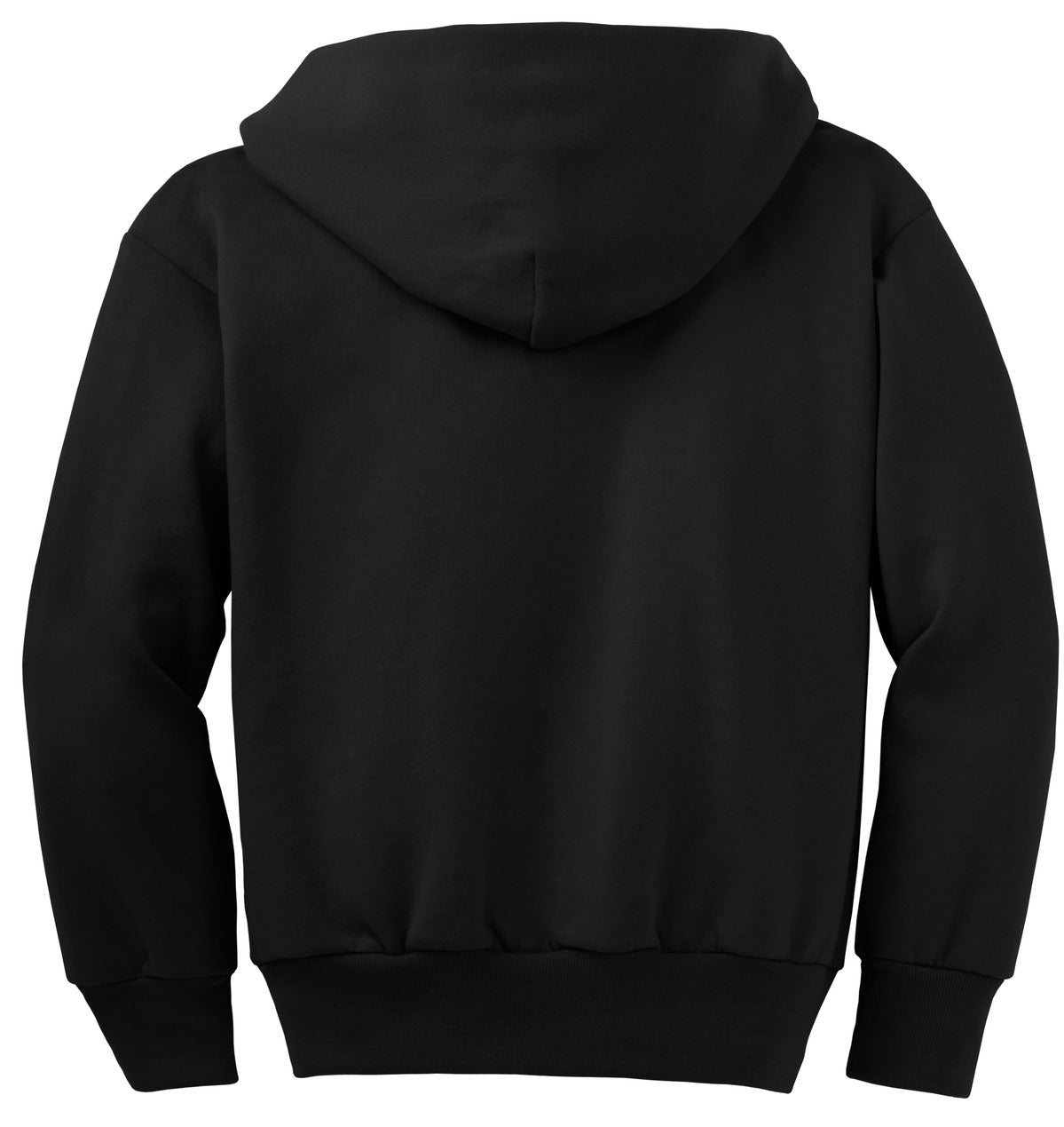 Port & Company® - Youth Core Fleece Full-Zip Hooded Sweatshirt