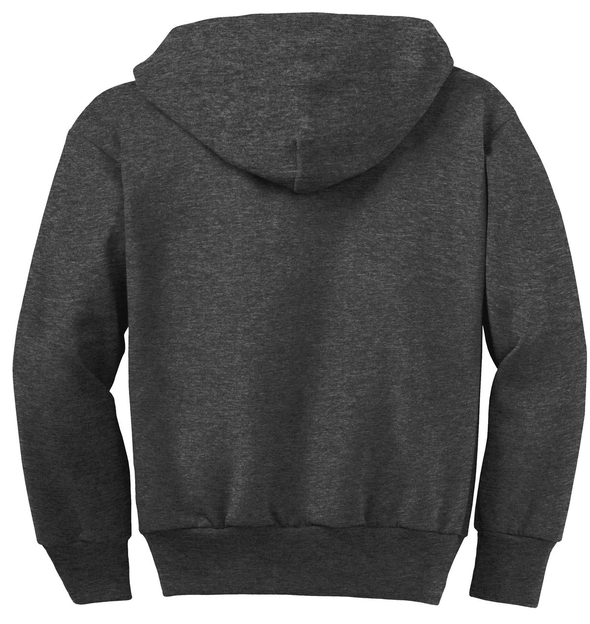 Port & Company® - Youth Core Fleece Full-Zip Hooded Sweatshirt