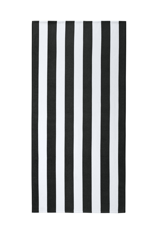 Port Authority® Value Cabana Stripe Beach Towel