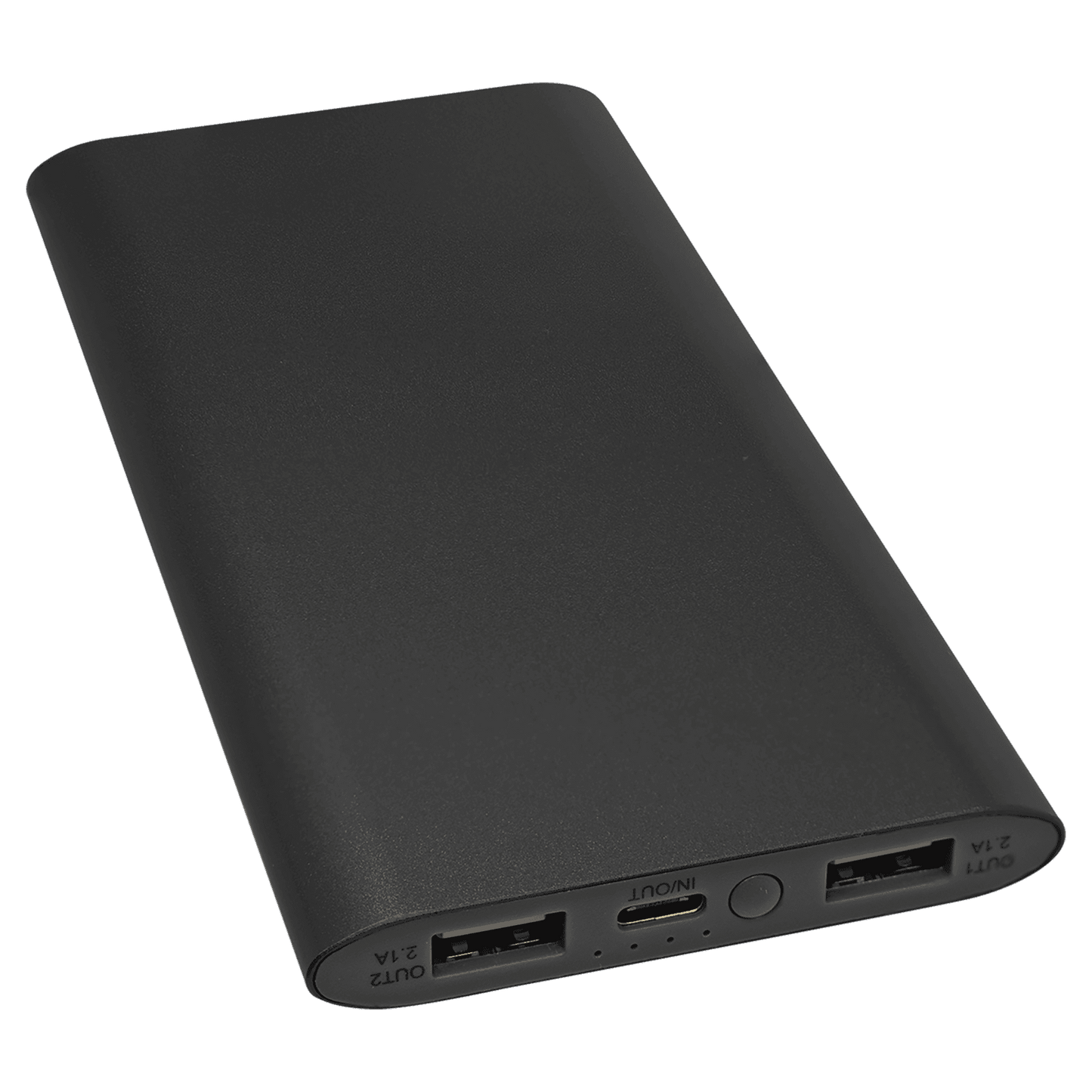 8000mAh Power Bank & Wireless Charger with USB-C Cord