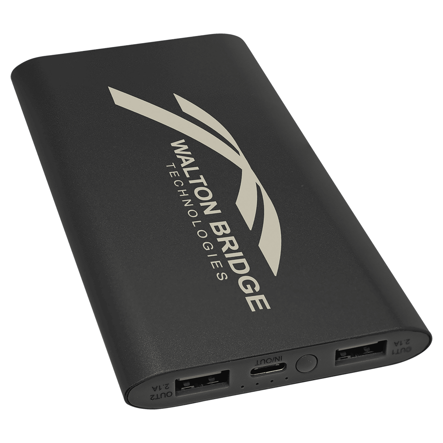 8000mAh Power Bank & Wireless Charger with USB-C Cord