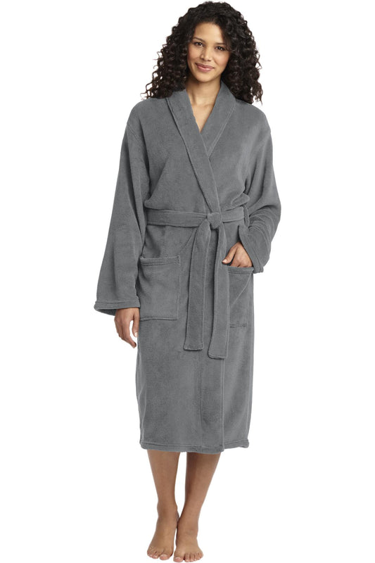 Port Authority® Plush Microfleece Shawl Collar Robe