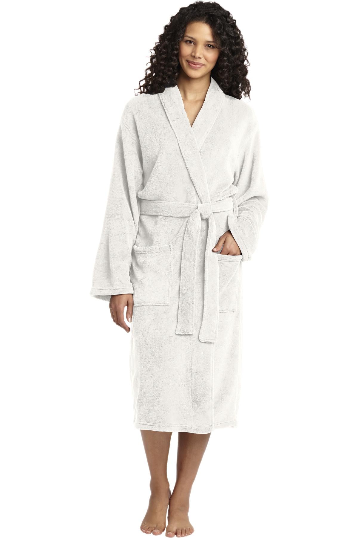 Port Authority® Plush Microfleece Shawl Collar Robe