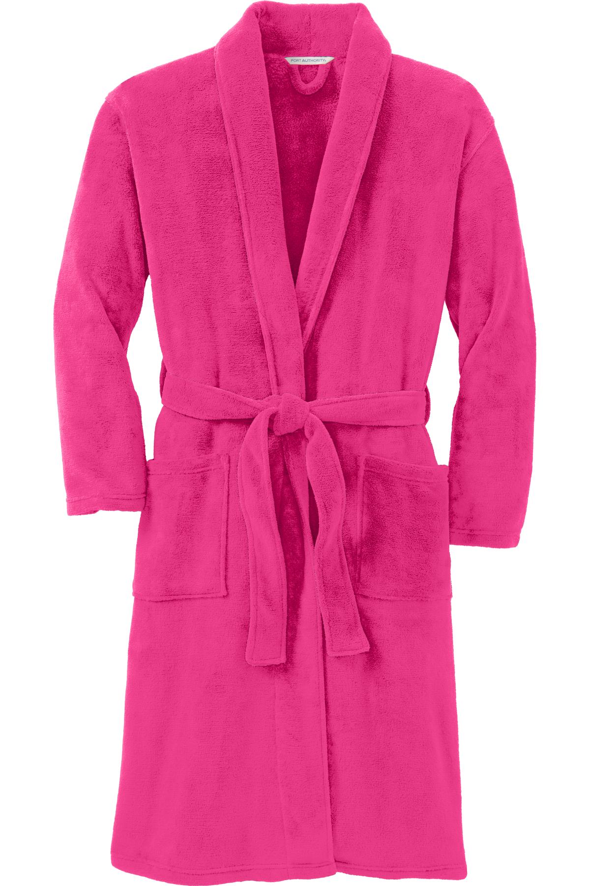 Port Authority® Plush Microfleece Shawl Collar Robe