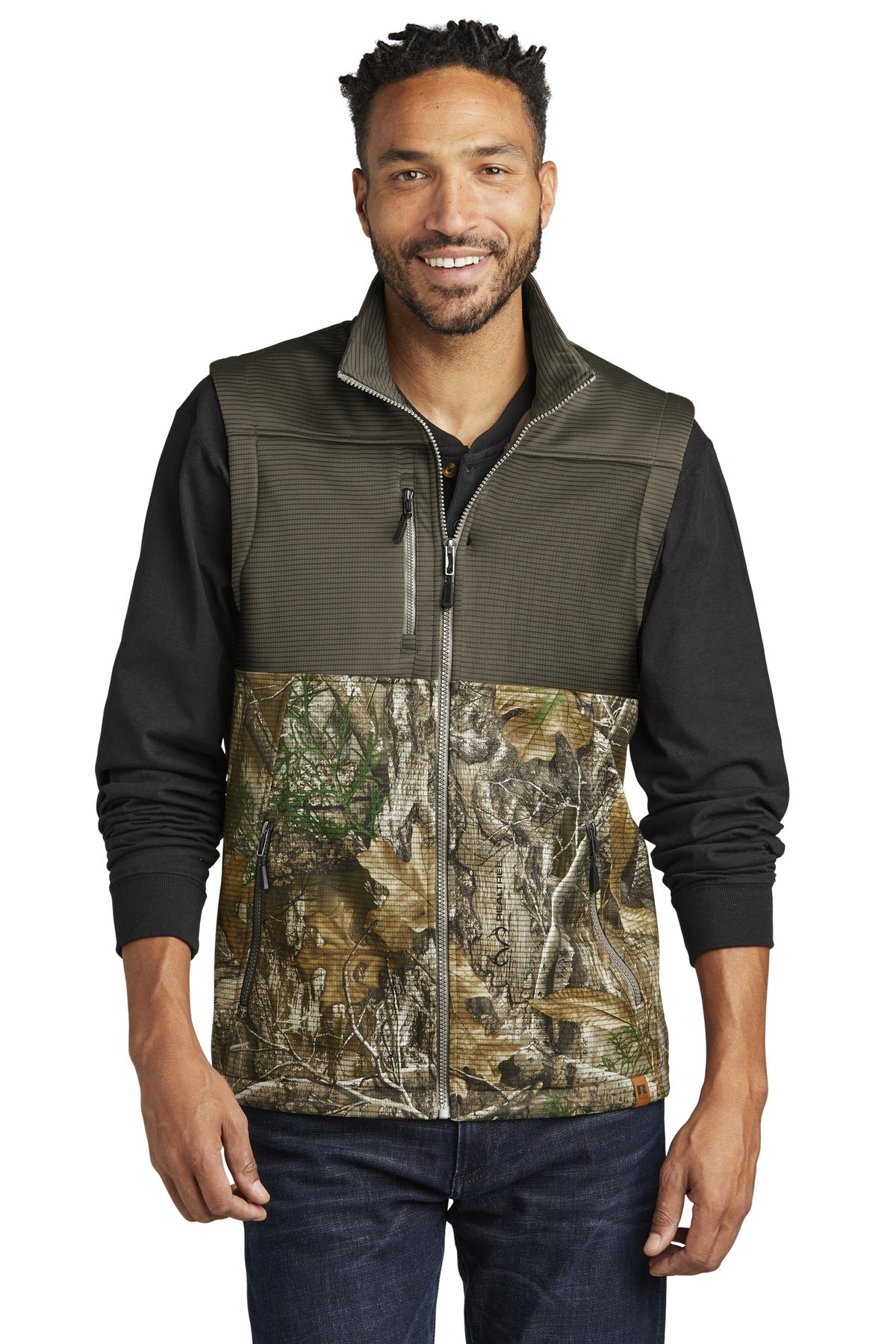 Russell Outdoors Realtree® Atlas Colorblock Soft Shell Vest