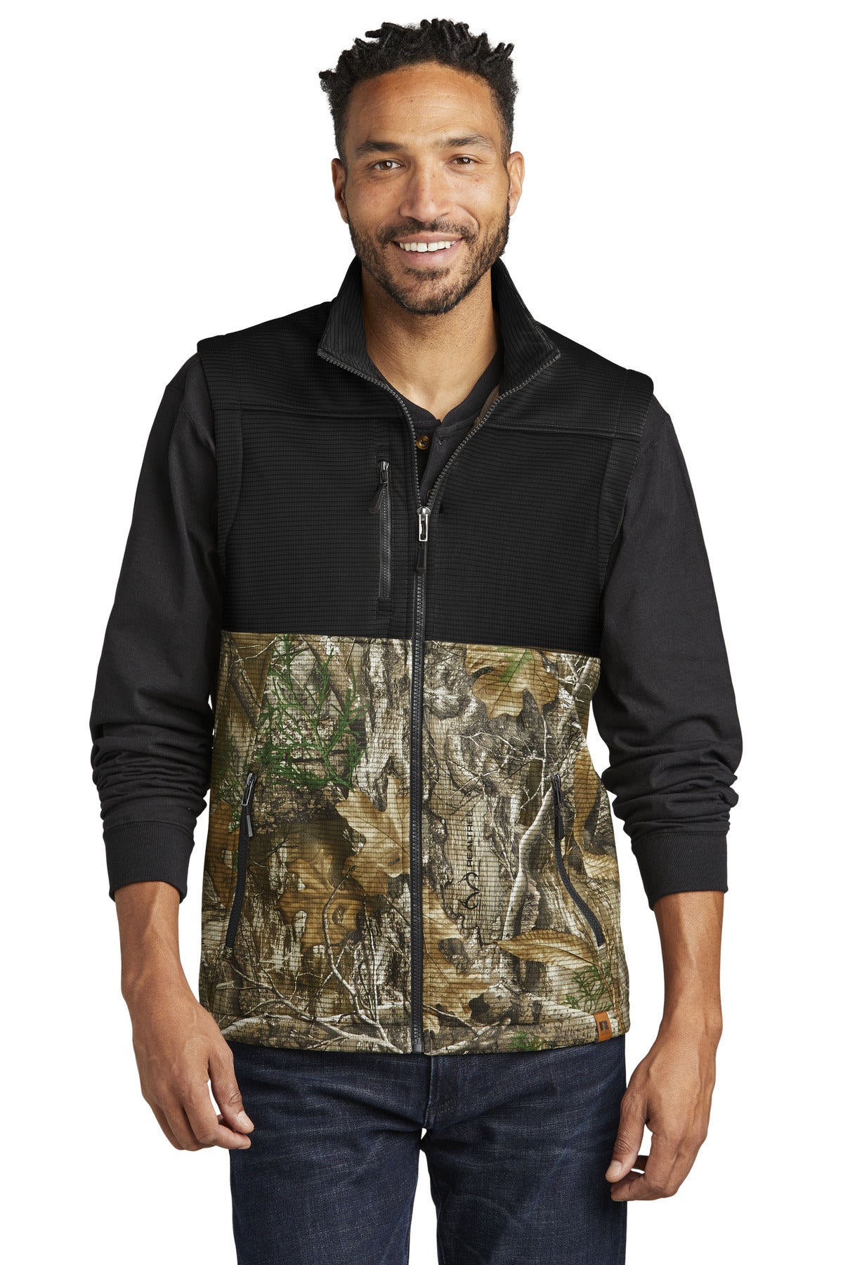 Russell Outdoors Realtree® Atlas Colorblock Soft Shell Vest