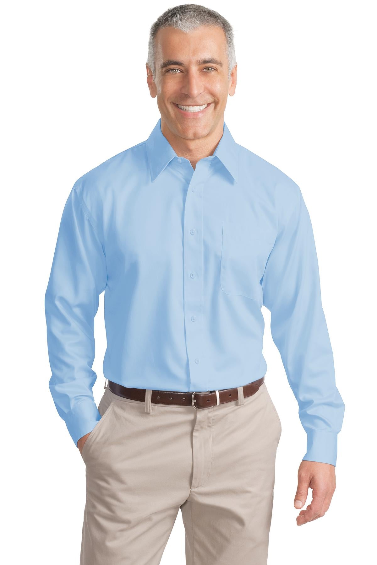 Port Authority® Tall Non-Iron Twill Shirt