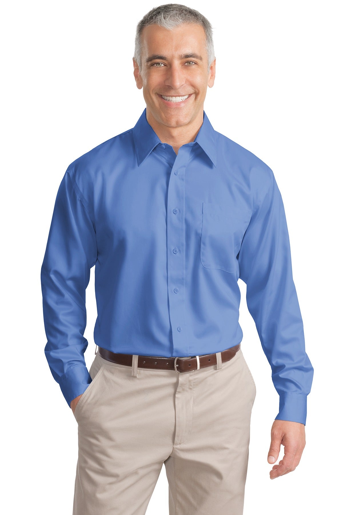 Port Authority® Tall Non-Iron Twill Shirt