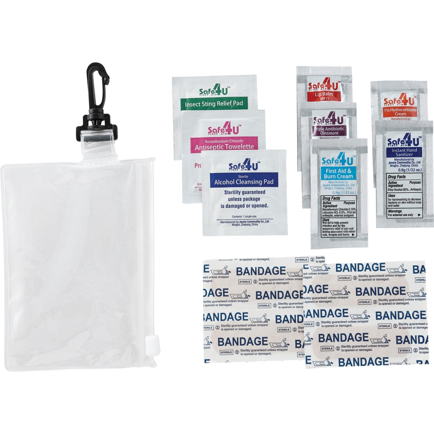 On The Go 12-Piece First Aid Pack