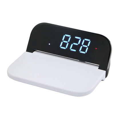 Digital Power Clock 15W Wireless Charger with Full Color Print