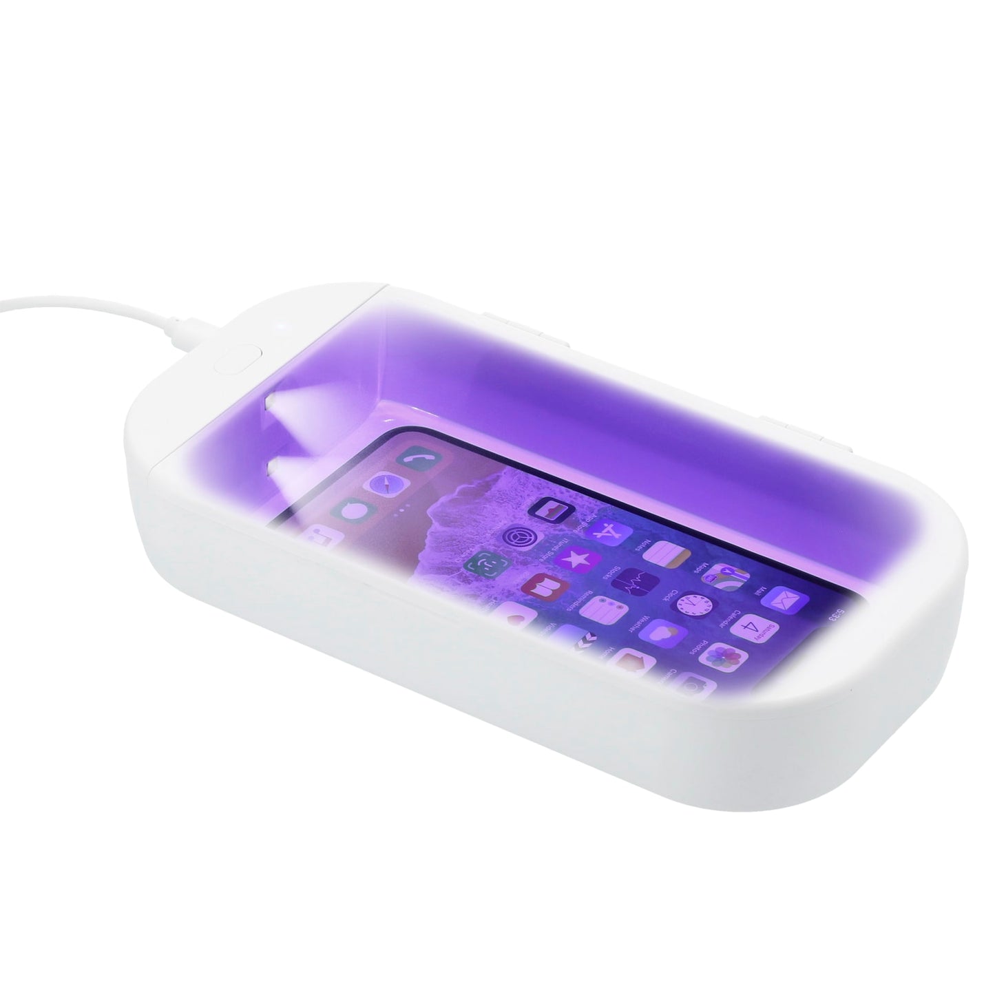 UV Desktop Phone Sanitizer with Full Color Print