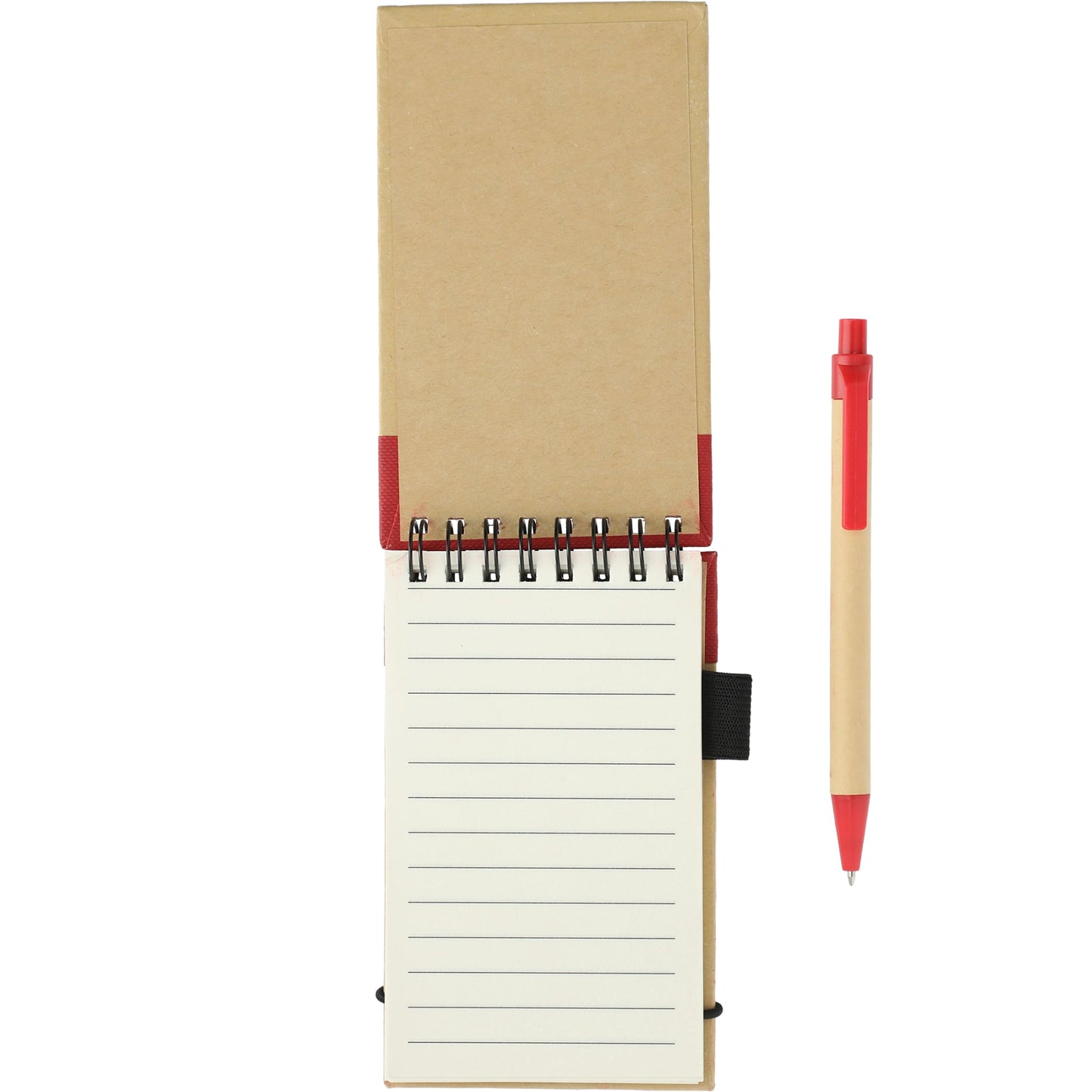 5" x 4" FSC® Mix Recycled Jotter with Pen