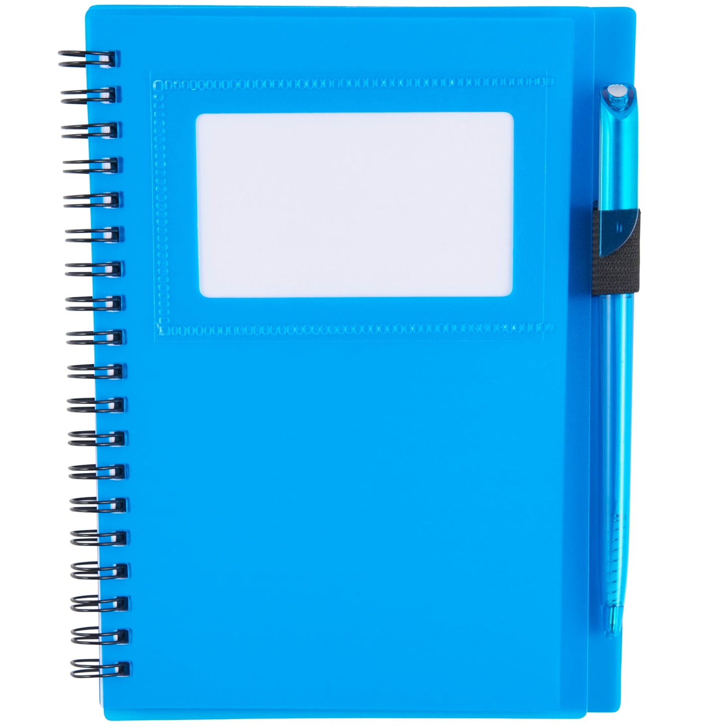 5.5" x 7" FSC® Mix Star Spiral Notebook with Pen