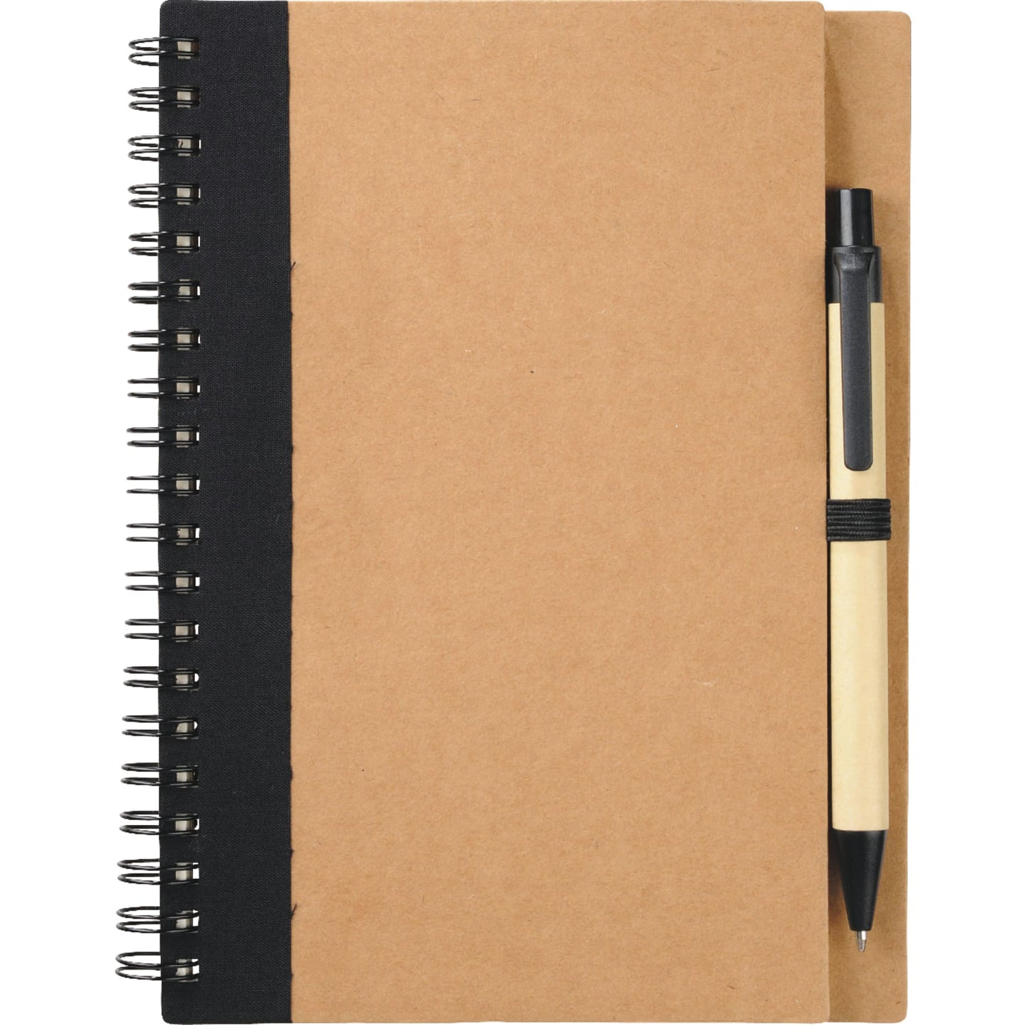 5" x 7" FSC® Mix Eco Spiral Notebook with Pen