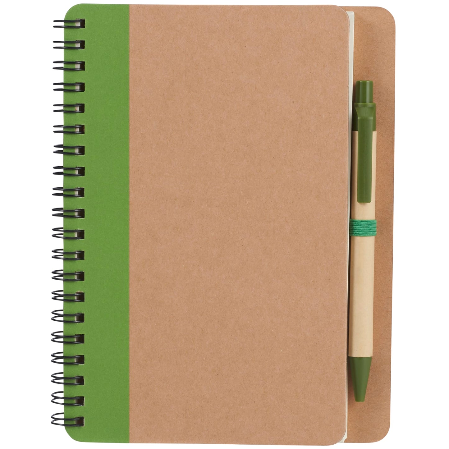 5" x 7" FSC® Mix Eco Spiral Notebook with Pen