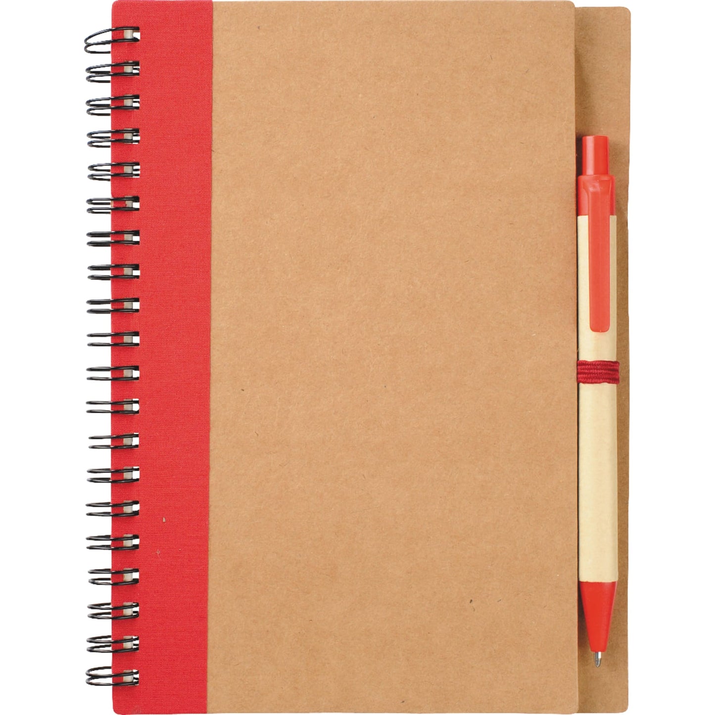 5" x 7" FSC® Mix Eco Spiral Notebook with Pen