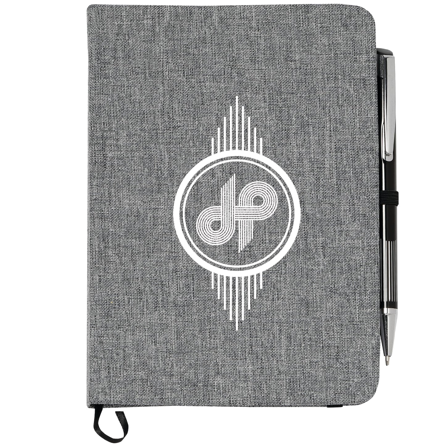 5" x 7" FSC® Mix Heathered Bound Notebook