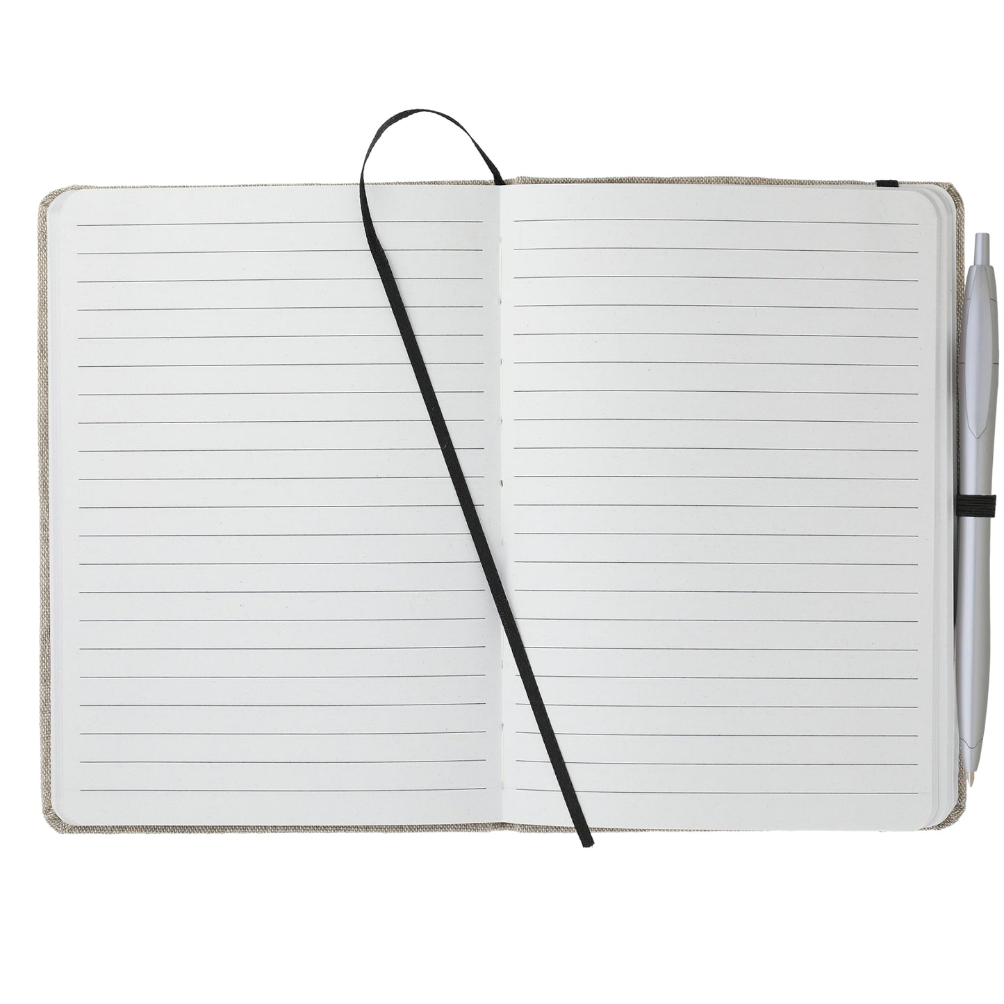 5" x 7" FSC® Mix Recycled Cotton Bound Notebook