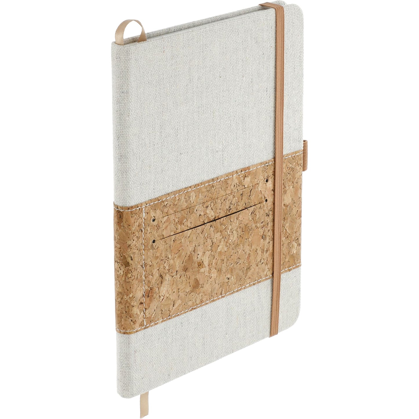 5.5" x 8.5" FSC® Mix Recycled Cotton Cork Notebook