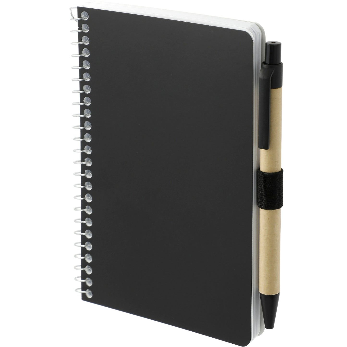 4" x 6" FSC® Mix Pocket Spiral Notebook with Pen