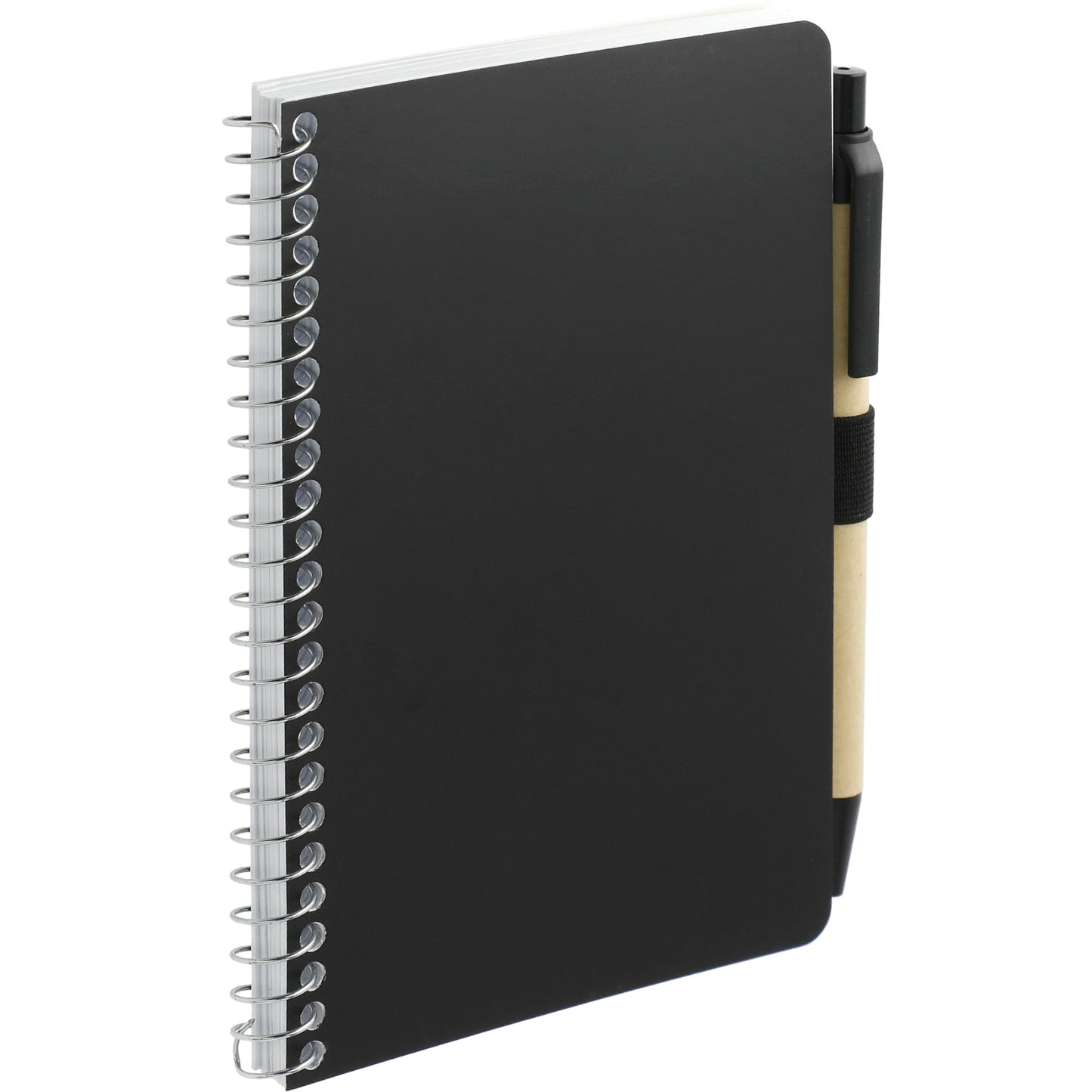 4" x 6" FSC® Mix Pocket Spiral Notebook with Pen