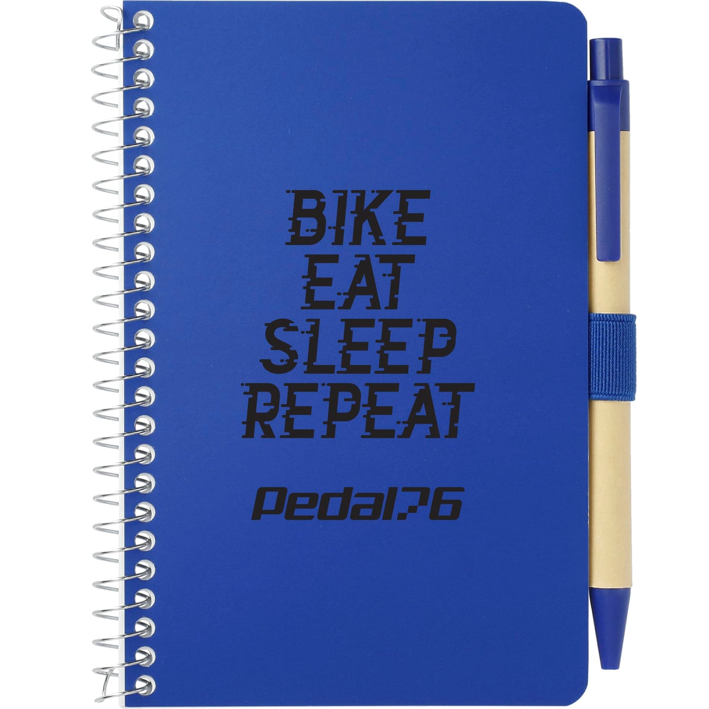 4" x 6" FSC® Mix Pocket Spiral Notebook with Pen