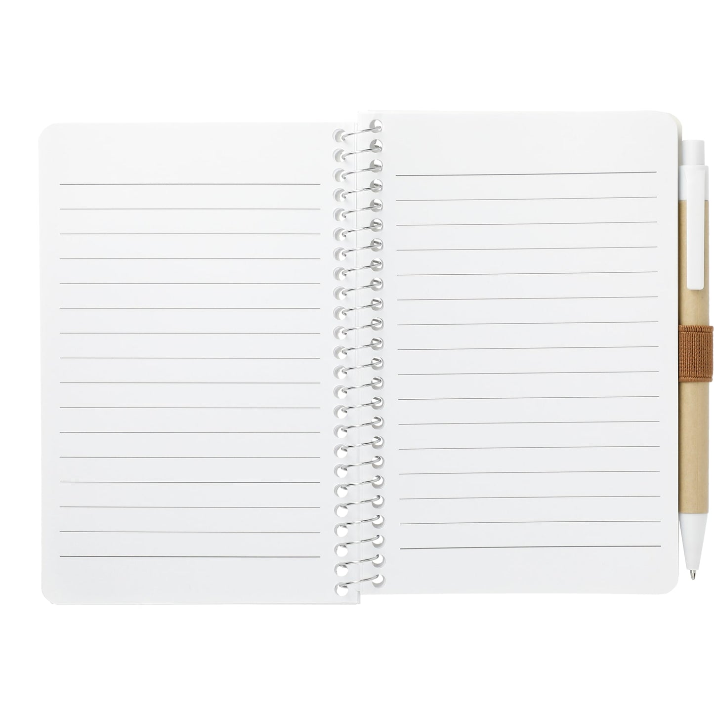 4" x 6" FSC® Mix Pocket Spiral Notebook with Pen