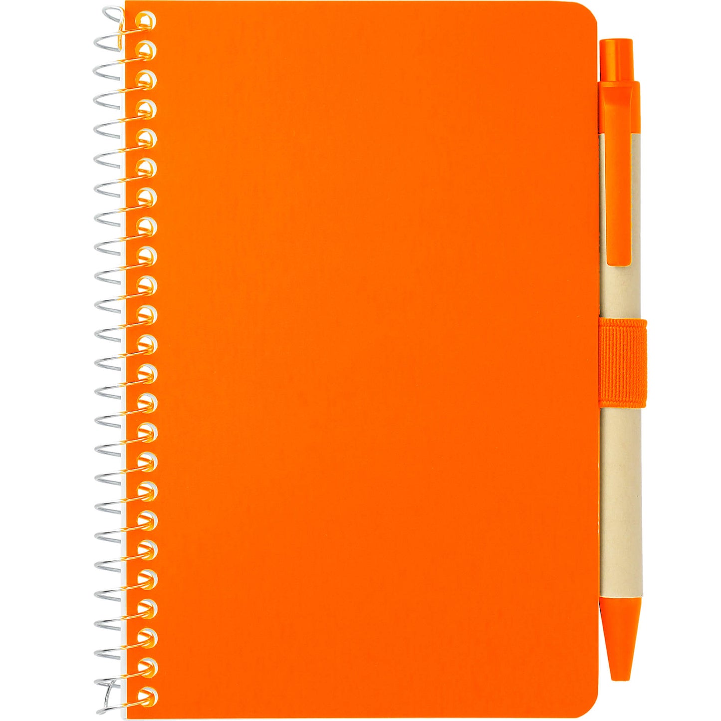 4" x 6" FSC® Mix Pocket Spiral Notebook with Pen