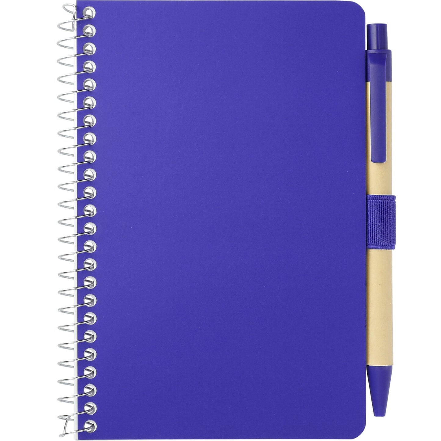 4" x 6" FSC® Mix Pocket Spiral Notebook with Pen