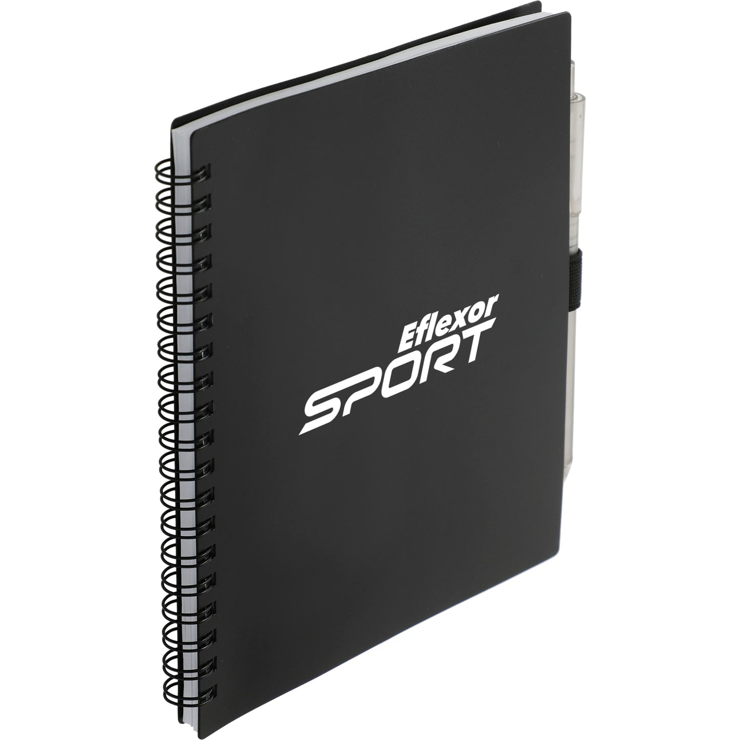 5.5” x 7” FSC® Recycled Spiral Notebook w/ RPET Pe