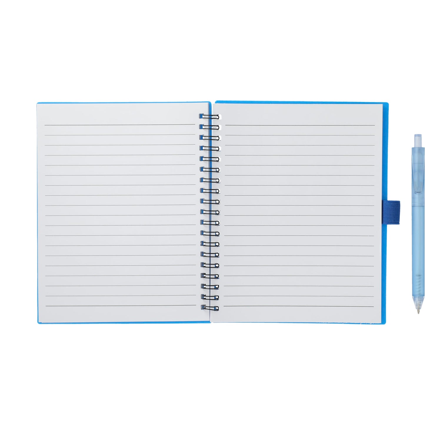 5.5” x 7” FSC® Recycled Spiral Notebook w/ RPET Pe