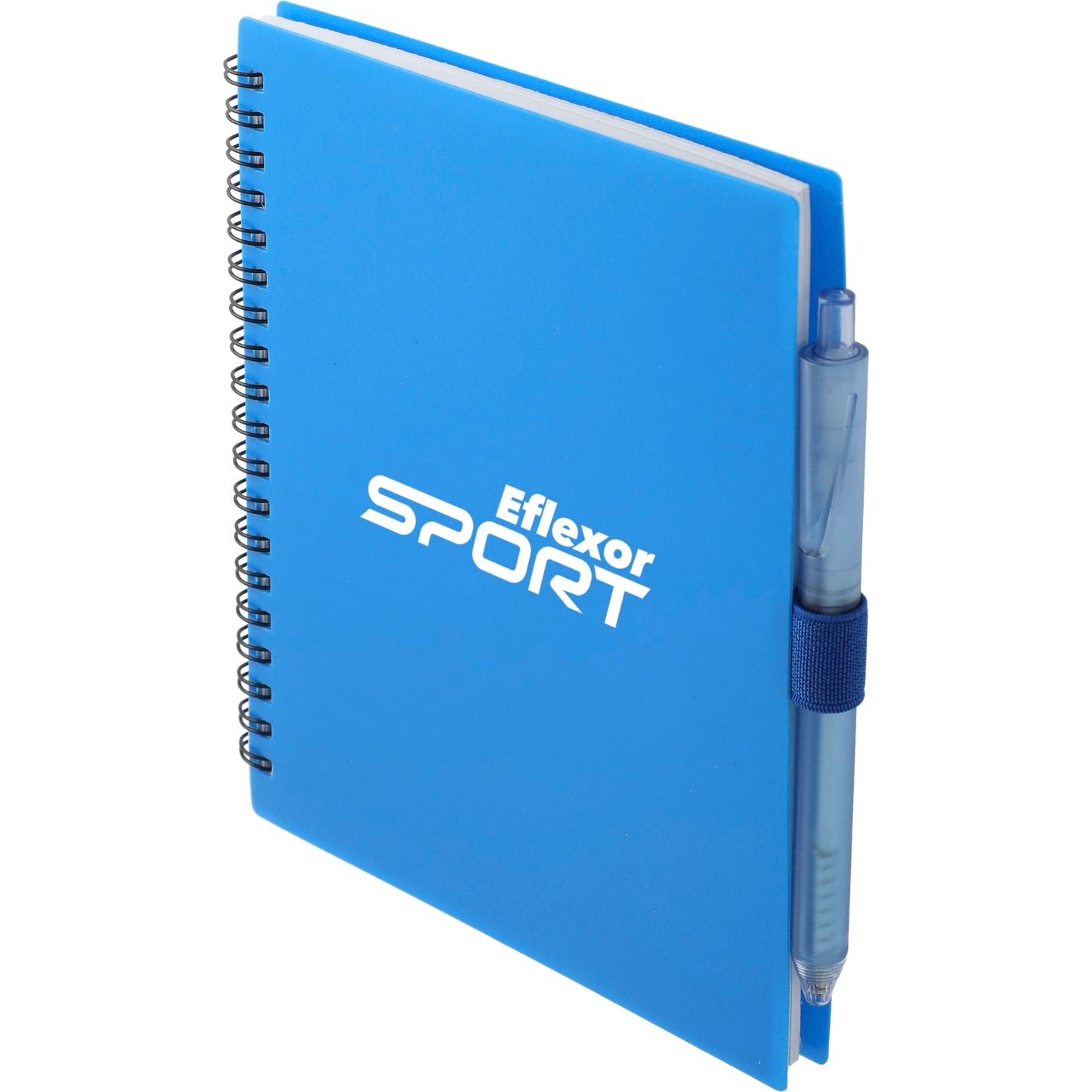 5.5” x 7” FSC® Recycled Spiral Notebook w/ RPET Pe