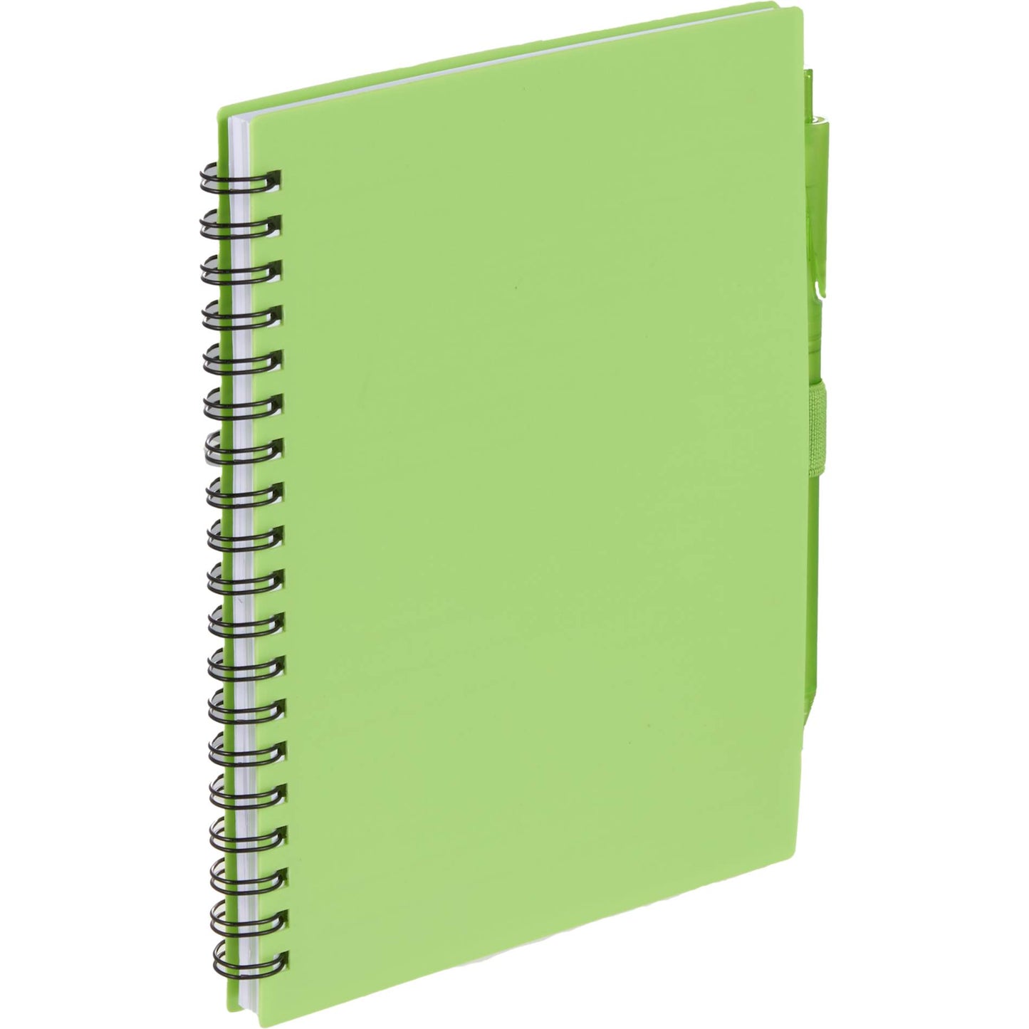 5.5” x 7” FSC® Recycled Spiral Notebook w/ RPET Pe