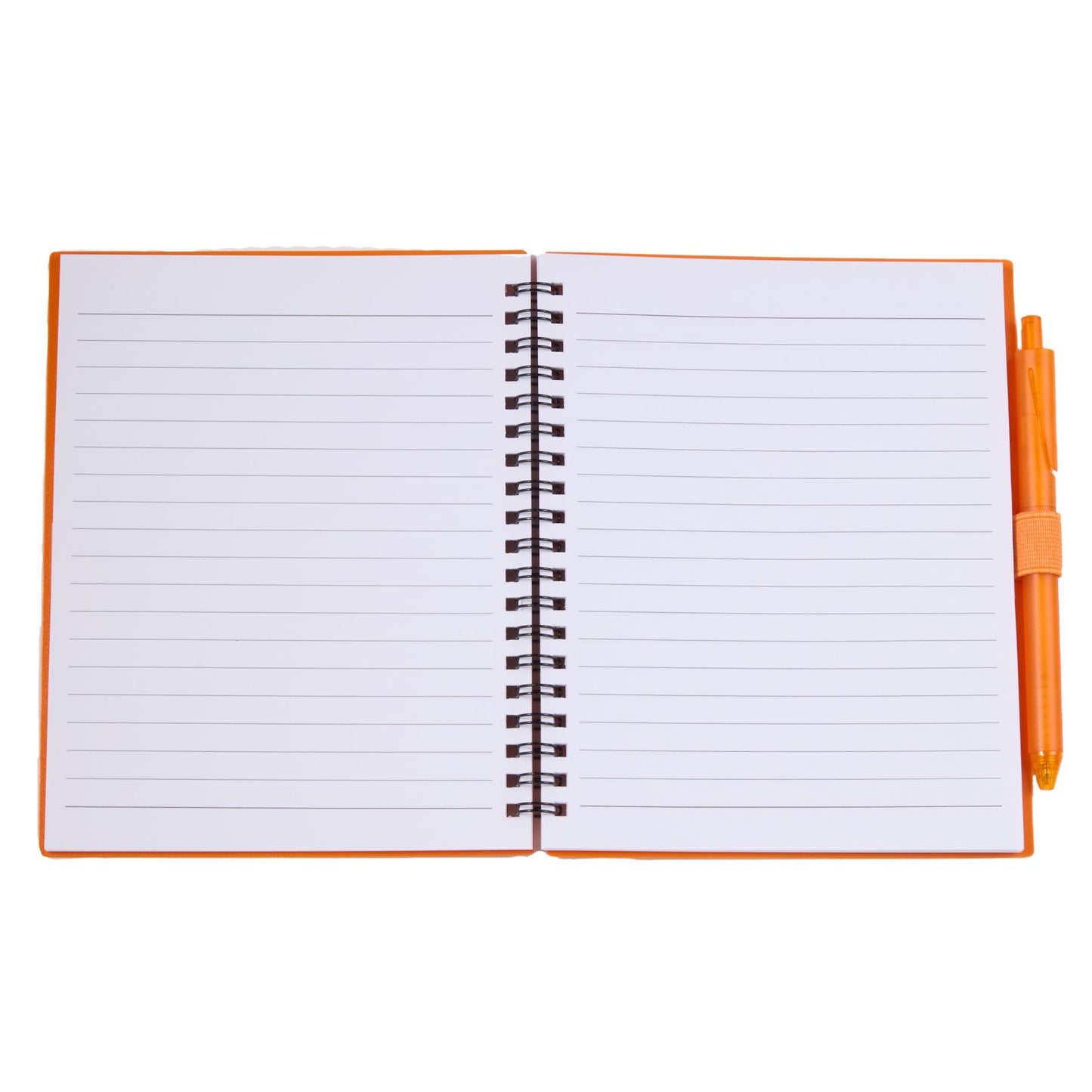 5.5” x 7” FSC® Recycled Spiral Notebook w/ RPET Pe